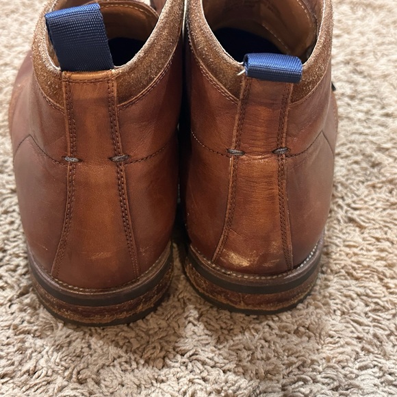 Florsheim Men's Boots Size 11M Chukka Brown Leather Shoes High Top Boots - Picture 5 of 7